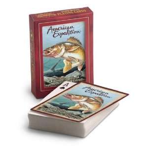  American Expedition Playing Cards   Walleye Pcrd 132 