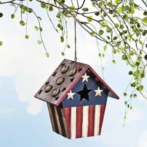  Americana Birdhouse   Party Decorations & Room Decor 