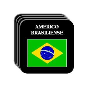  Brazil   AMERICO BRASILIENSE Set of 4 Mini Mousepad 