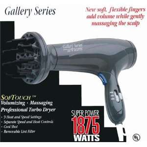  Gallery Series Volumizing 1875 Watts Pro Turbo Hair Dryer Beauty