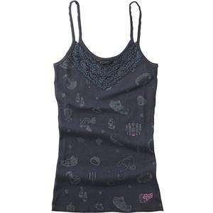   Racing Womens Charmed Life Lace Cami   Large/Dark Shadow Automotive