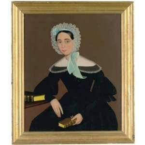 Hand Made Oil Reproduction   Ammi Phillips   24 x 24 inches   PORTRAIT 