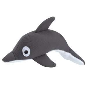   Grriggles Neoprene Floaty Mini Dog Toy, 5 Inch, Dolphin