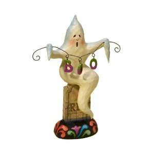  Jim Shore Heartwood Creek from Enesco Ghost on Tombstone 