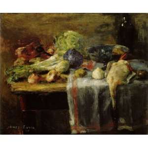   James Ensor   24 x 20 inches   Still Life with Duck