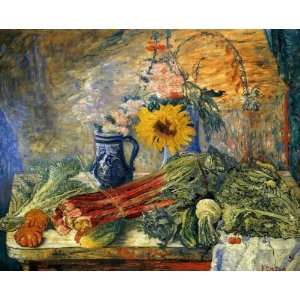     James Ensor   24 x 20 inches   Fleurs et legumes