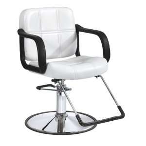 BestSalon® White Modern Fashion Hydraulic Barber Chair Styling Salon 