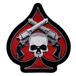  Skull and Pistols Patch Automotive