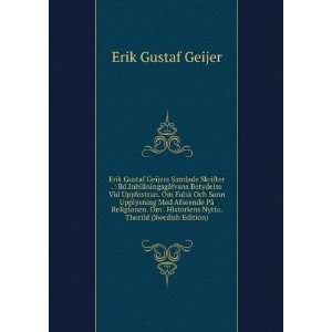   Historiens Nytta. Thorild (Swedish Edition) Erik Gustaf Geijer Books