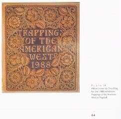 BOOK   ART   KING of the WESTERN SADDLE   Hand Tooled 9780878058099 