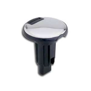Plug In Pole Light Base Stainless Steel Round for Straight Pole 
