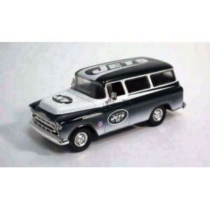  ERTL NFL 125 Scale 57 Chevy Suburban   Jets Sports 