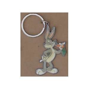 Bugs Bunny Looney Tune Enamel On Metal Key Ring
