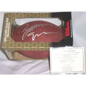  Boomer Esiason Memorabilia Signed Official NFL Football 