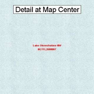   Quadrangle Map   Lake Okeechobee NW, Florida (Folded/Waterproof