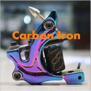   Carbon Iron shader & liner Tattoo Machine Gun Supply E010525 Beauty