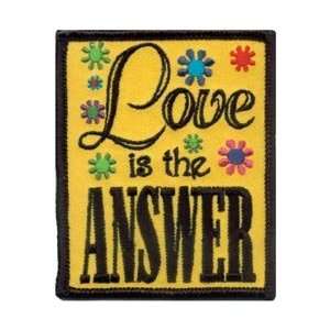  C&D Visionary Patches Love Is The Answer; 6 Items/Order Arts 