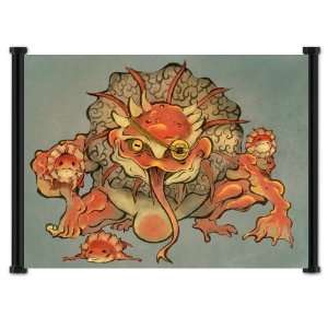  Okamiden Game Fabric Wall Scroll Poster (22x16) Inches 