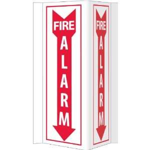  Visi, Fire Alarm, 16X8.75, PVC Plastic Industrial 