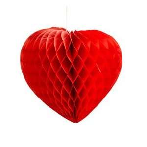  tissue heart decoration