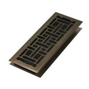  Decor Grates AJH414 SB 4 Inch by 14 Inch Oriental Floor 