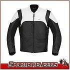 Alpinestars Helius White Black Leather Motorcycle Street Jacket 2XL 