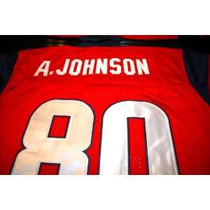 Andre Johnson Texan Jersey  Houston Texans Red (XLARGE) (Mens 52 XL)