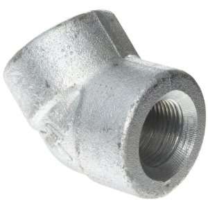 Anvil 2112 Forged Steel Pipe Fitting, Class 3000, 45 Degree Elbow, 3/4 