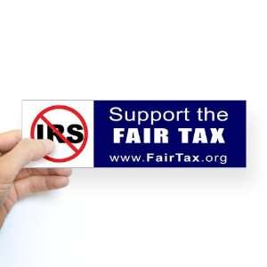  No IRS   Support the Fair Tax Stick Republican Bumper 