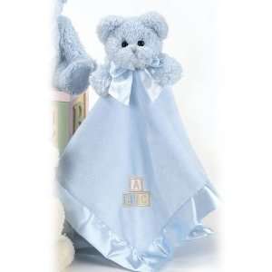 Blue Teddy Bear Hugs and Blankie by Bearington   Baby Boy 
