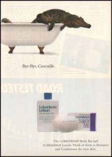 This item is a 1992 magazine print advertisement for Lubriderm Body 