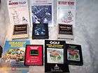 vintage atari 2600 games manuals dk asteroids expedited shipping
