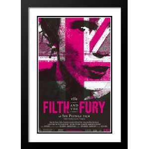 The Filth and the Fury 20x26 Framed and Double Matted Movie Poster   B