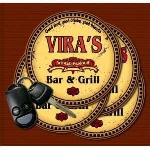  VIRAS Family Name Bar & Grill Coasters