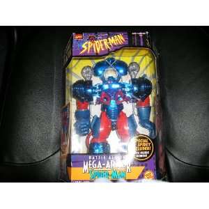  Battle Action Mega Armor Spider Man from 1998 Toys 