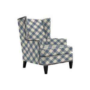  Williams Sonoma Home Anderson Wing Chair, Picnic Ikat 