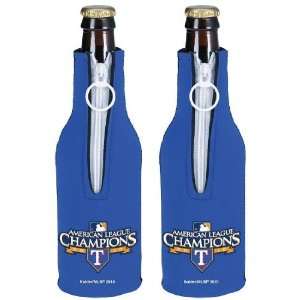   Texas Rangers 2010 ALCS Champions Bottle Koozies