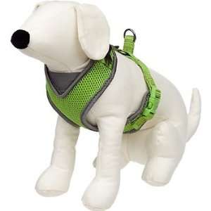   Adjustable Mesh Harness for Dogs in Green & Gray 