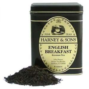 English Breakfast Tea, Loose Tea in 8 ounce Tin  Grocery 