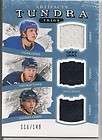 11 12 UD ARTIFACTS TUNDRA TRIOS JERSEY GETZLAF PERRY FOWLER  