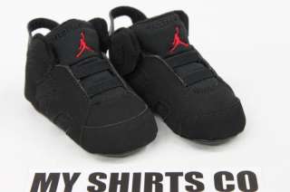 Nike Air Jordan 6 Retro Black Red Infant Baby Shoes  