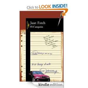 El Campeón (Spanish Edition) Juan Forch  Kindle Store