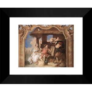  Angelica and Medoro with the Shepherds 15x18 FRAMED Art 