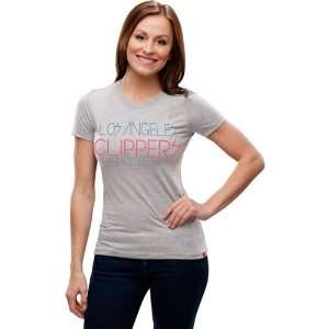 Los Angeles Clippers Womens Celebrity Comfy Tri Blend Tee 