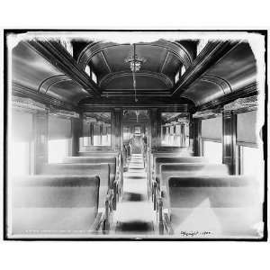  Car interiors,Chicago,Alton Railroad