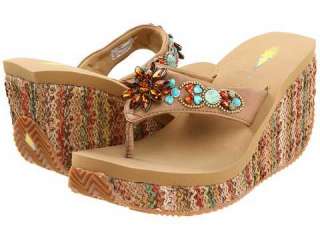 VOLATILE BEL AIR TAN WOMENS WEDGES Size 9 M 616809583554  