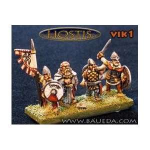  Hostis (15mm Ancient) Viking Command (8 figures per pack 