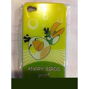  Angry Birds iPHONE 4 Case White and Green Bird  