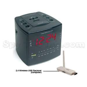   Camera Clock Radio w/ USB Receiver and Remote View