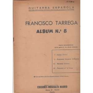  Album # 8 (8) Francisco Tarrega Books